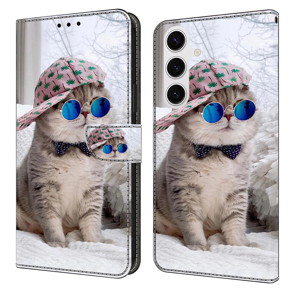 For Samsung Galaxy S26+ Wallet Case Pattern Printing Stand Leather Flip Phone Cover