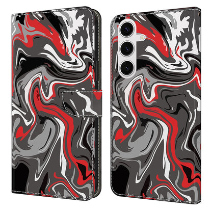 For Samsung Galaxy S26+ Wallet Case Pattern Printing Stand Leather Flip Phone Cover