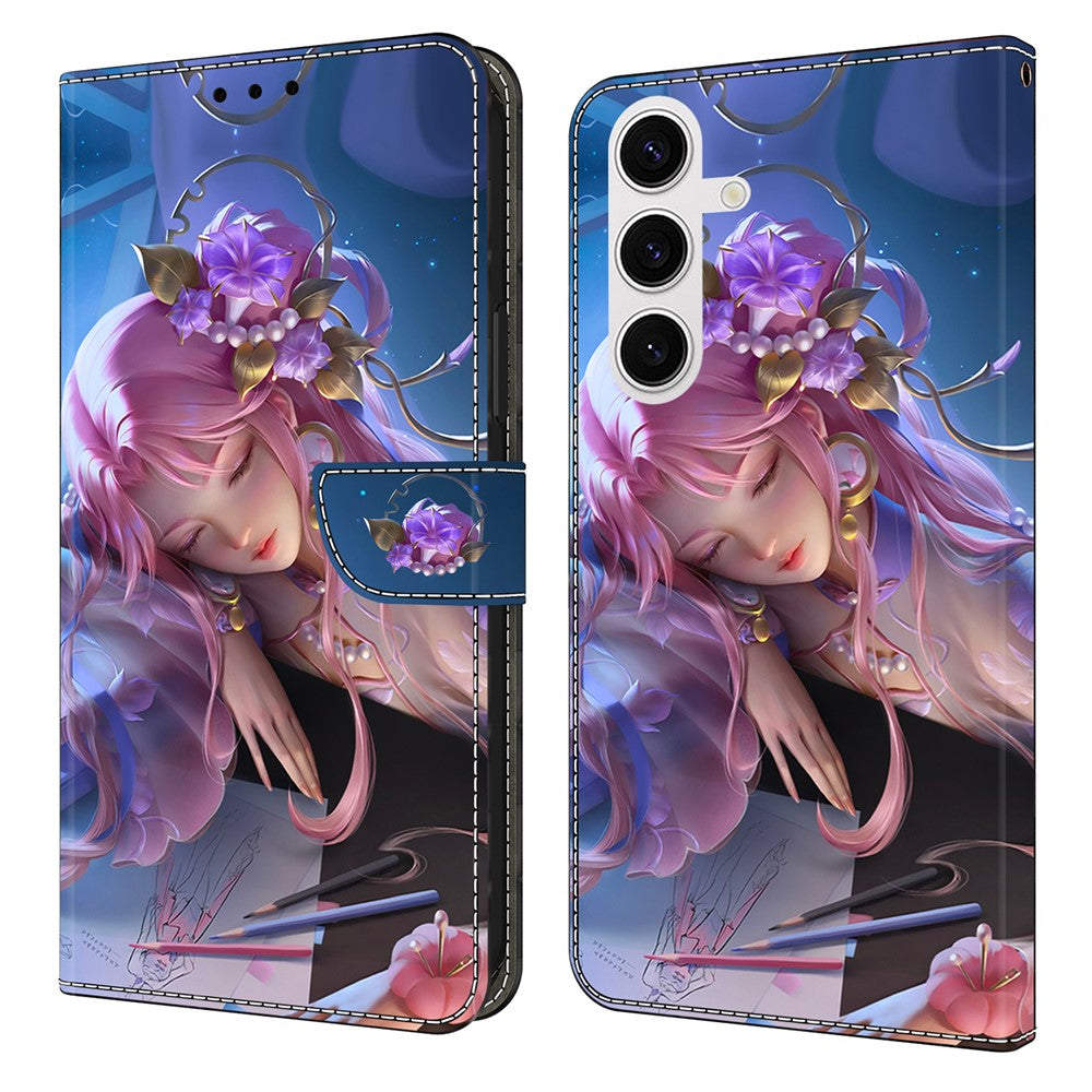 For Samsung Galaxy S26+ Wallet Case Pattern Printing Stand Leather Flip Phone Cover