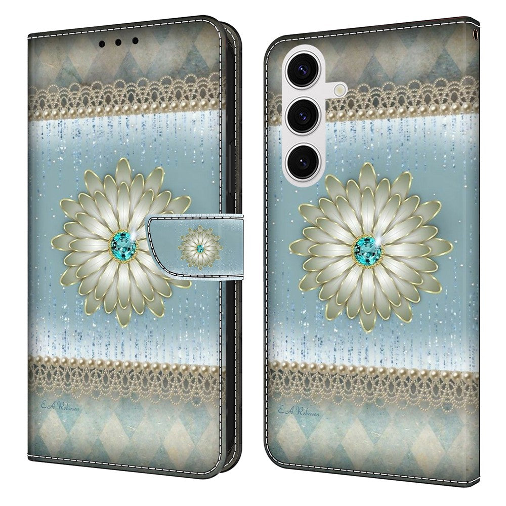 For Samsung Galaxy S26+ Wallet Case Pattern Printing Stand Leather Flip Phone Cover