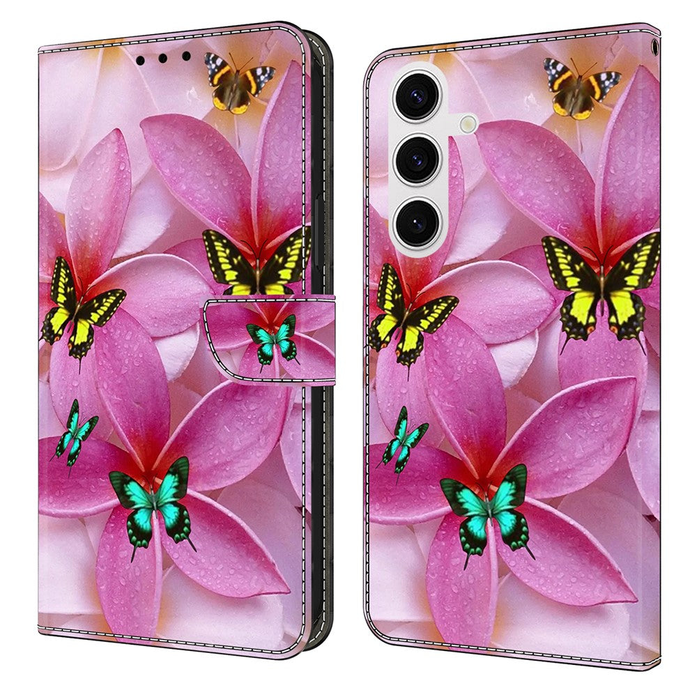 For Samsung Galaxy S26+ Wallet Case Pattern Printing Stand Leather Flip Phone Cover
