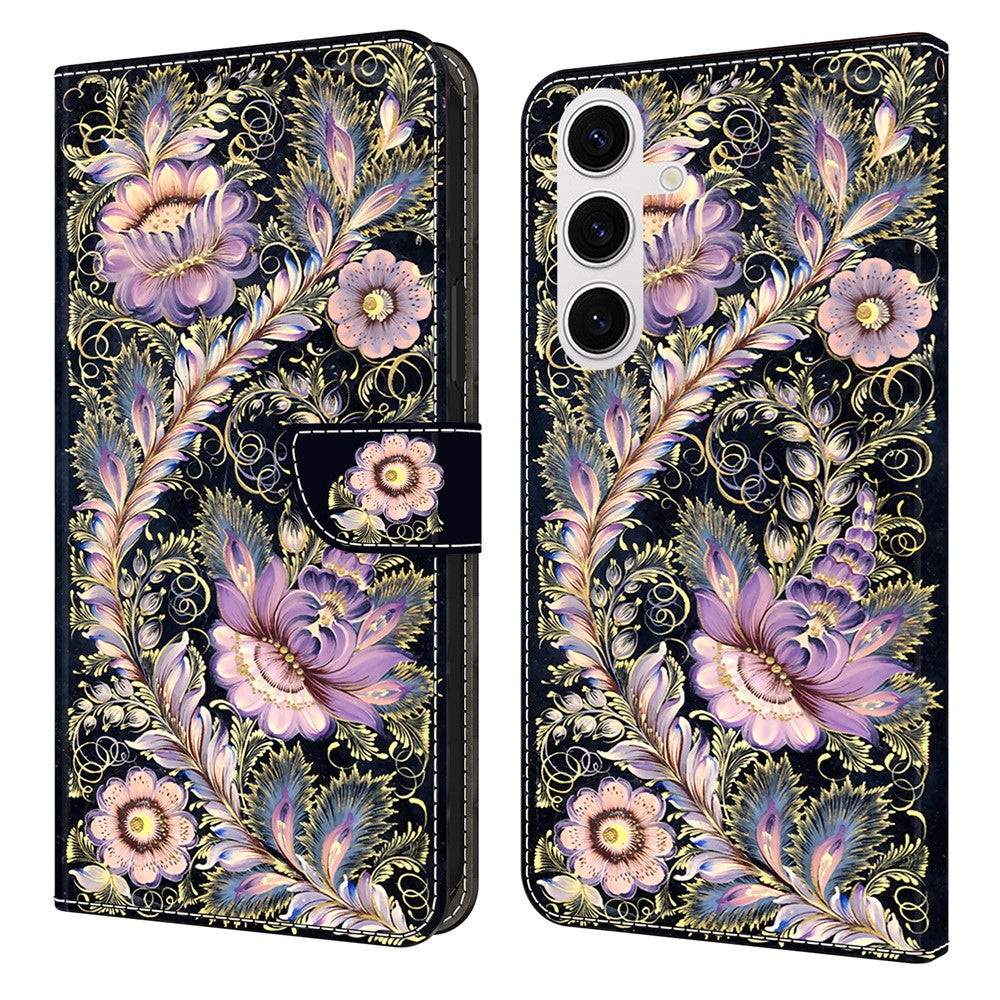 For Samsung Galaxy S26+ Wallet Case Pattern Printing Stand Leather Flip Phone Cover