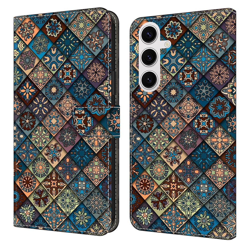 For Samsung Galaxy S26+ Wallet Case Pattern Printing Stand Leather Flip Phone Cover