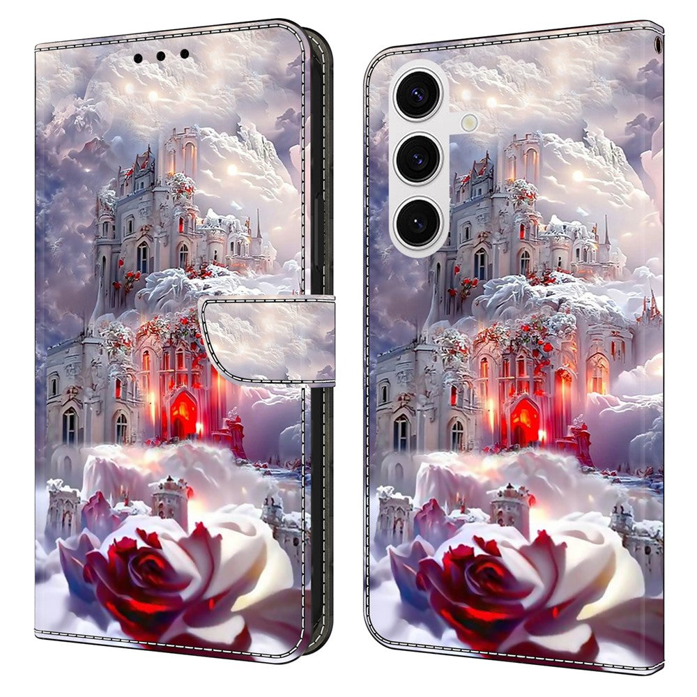 For Samsung Galaxy S26+ Case Wallet Stand Pattern Printing PU Leather Flip Phone Cover