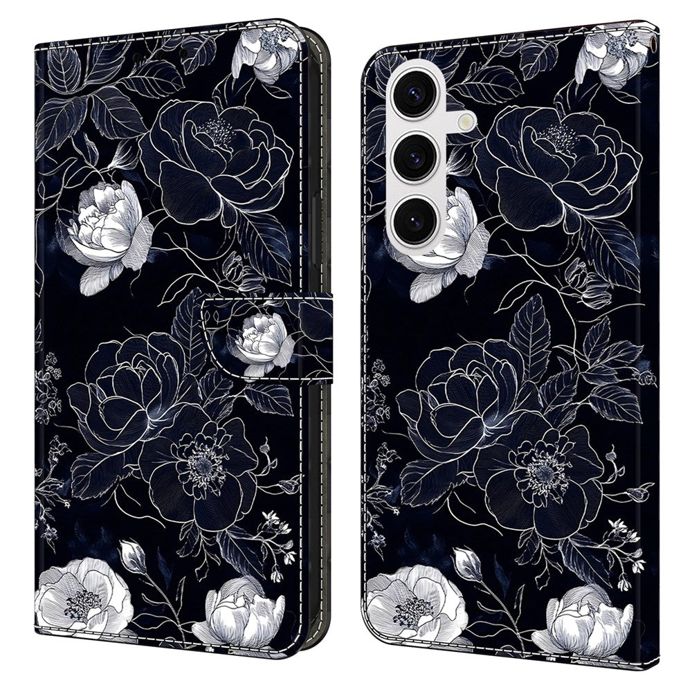 For Samsung Galaxy S26+ Case Wallet Stand Pattern Printing PU Leather Flip Phone Cover
