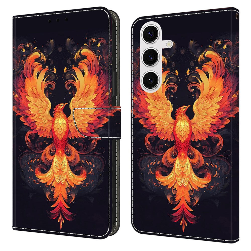 For Samsung Galaxy S26+ Case Wallet Stand Pattern Printing PU Leather Flip Phone Cover