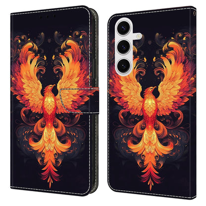 For Samsung Galaxy S26+ Case Wallet Stand Pattern Printing PU Leather Flip Phone Cover