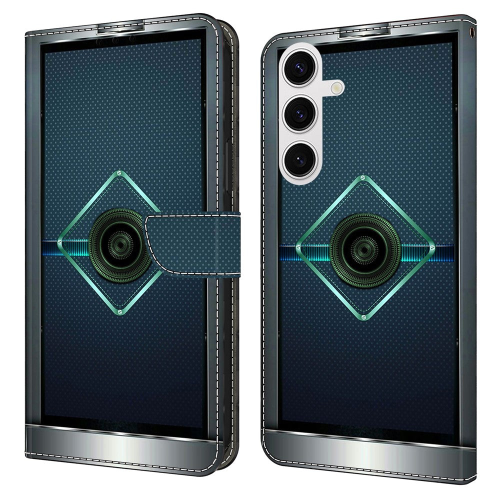 For Samsung Galaxy S26+ Case Wallet Stand Pattern Printing PU Leather Flip Phone Cover
