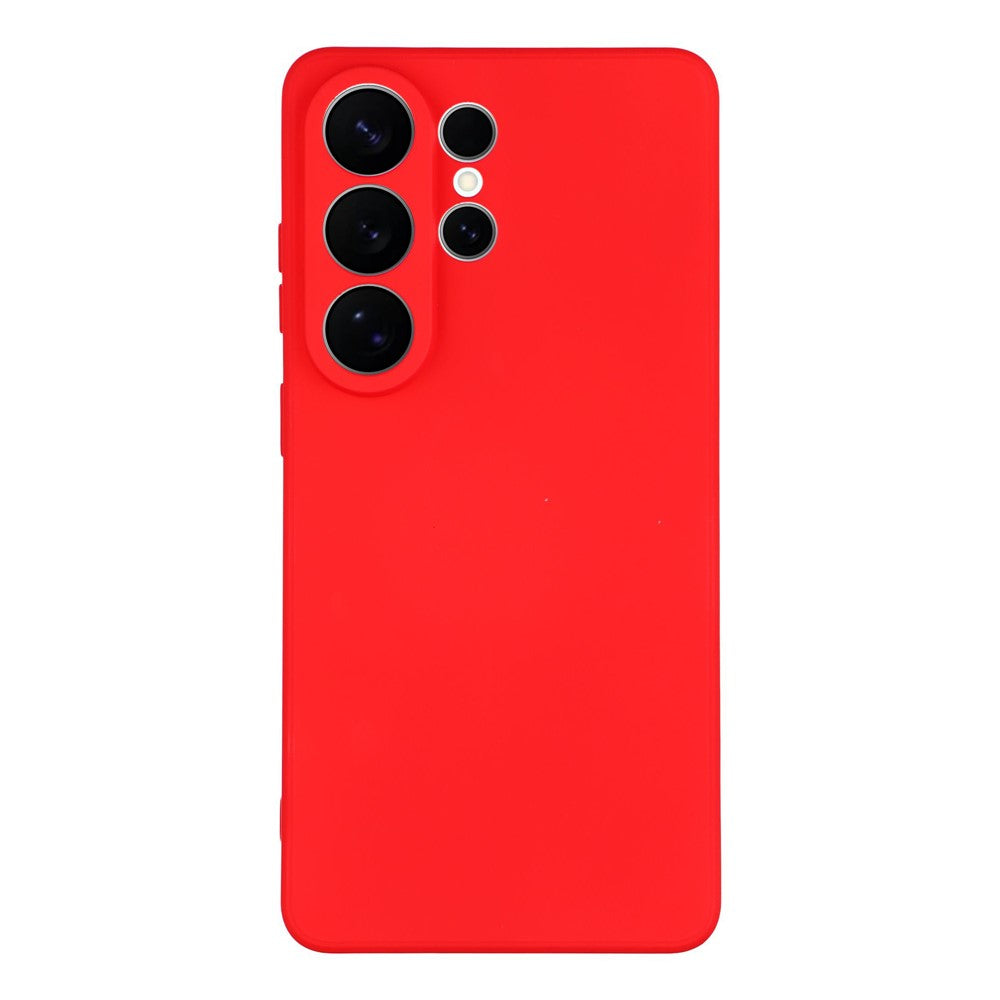 For Samsung Galaxy S26 Ultra Case TPU Back Soft Anti-Scratch Fiber Lining Phone Cover