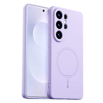 ABEEL For Samsung Galaxy S26 Ultra Magnetic Case Skin Touch Liquid Silicone Phone Back Cover