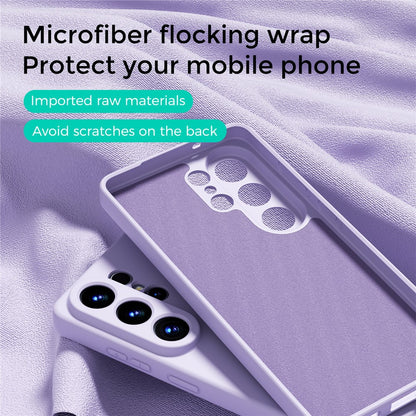 ABEEL For Samsung Galaxy S26 Ultra Magnetic Case Skin Touch Liquid Silicone Phone Back Cover