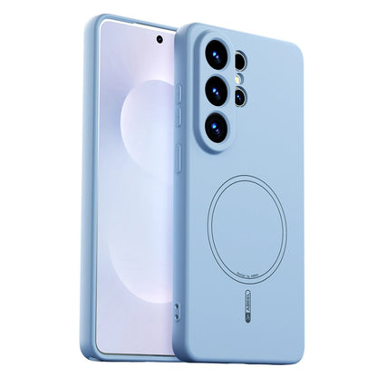ABEEL For Samsung Galaxy S26 Ultra Magnetic Case Skin Touch Liquid Silicone Phone Back Cover