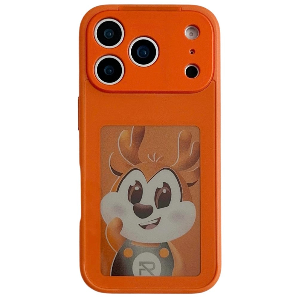 For iPhone 17 Pro Max E Ink Phone Cover 4-Color Display Pattern Customized Case