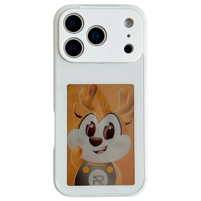 For iPhone 17 Pro Max E Ink Phone Cover 4-Color Display Pattern Customized Case