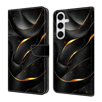 For Samsung Galaxy S26+ Case Foldable Stand Wallet Pattern Printing PU Leather Flip Phone Cover