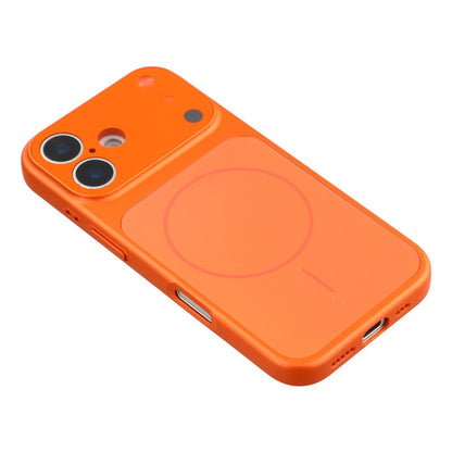For iPhone 17 Case Compatible with MagSafe PC Phone Cover with AG Corning Glass Lens Film