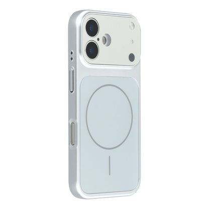 For iPhone 17 Case Compatible with MagSafe PC Phone Cover with AG Corning Glass Lens Film