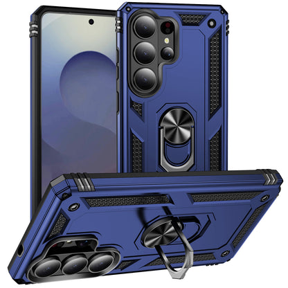 For Samsung Galaxy S26 Ultra Case PC + TPU Phone Cover with Kickstand