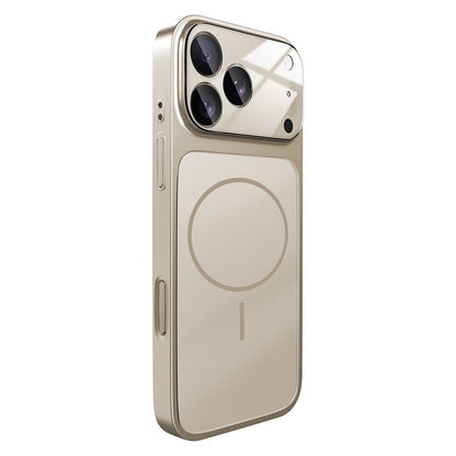 For iPhone 17 Pro Max Case Compatible with MagSafe AG Matte Glass Shockproof Phone Cover