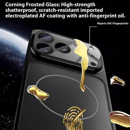 For iPhone 17 Pro Max Case Compatible with MagSafe AG Matte Glass Shockproof Phone Cover
