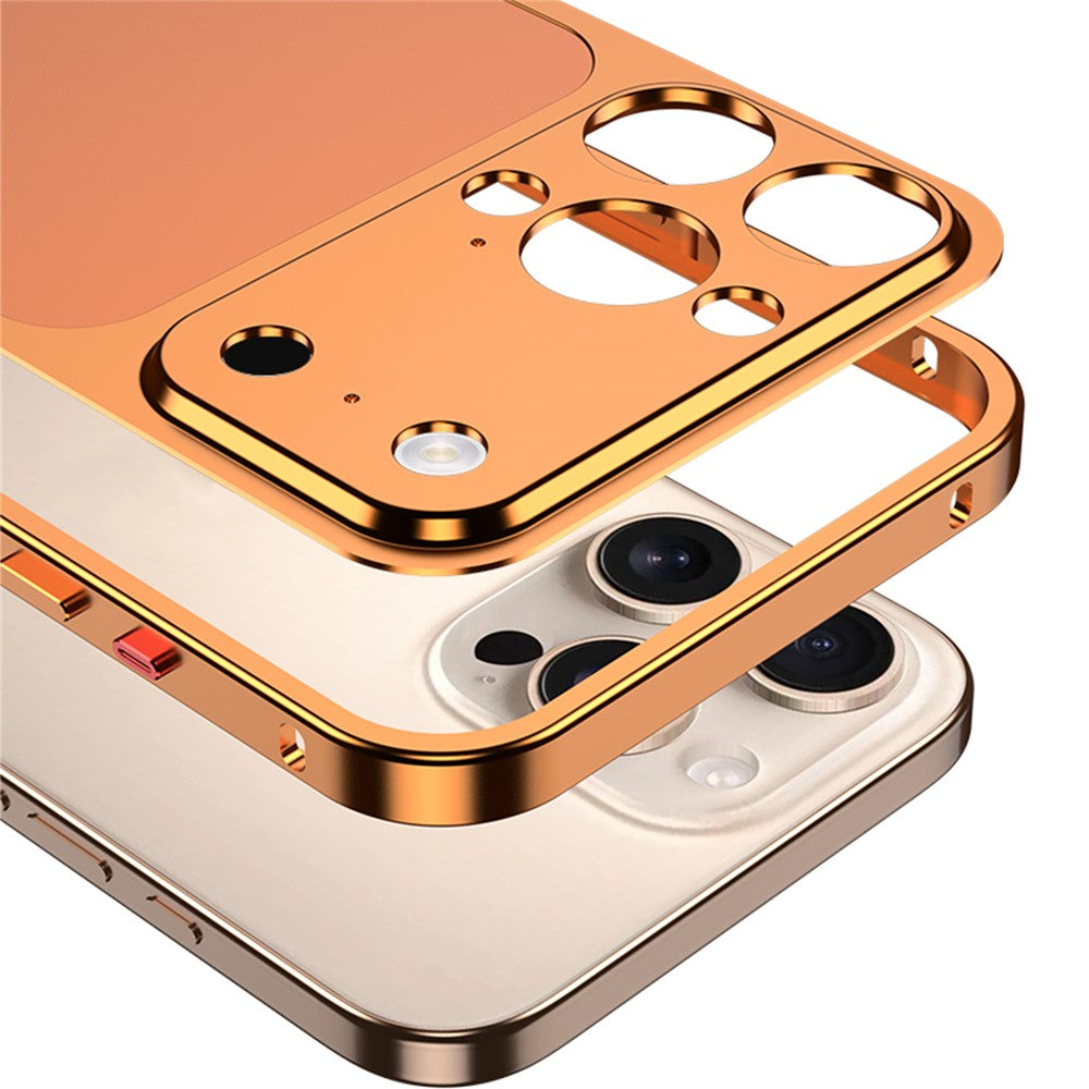 DYONG For iPhone 16 Pro Max Case Kit Transform to 17 Pro Max Metal Frame + Back Panel Locking Buckle Phone Cover