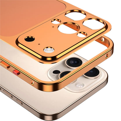 DYONG For iPhone 16 Pro Max Case Kit Transform to 17 Pro Max Metal Frame + Back Panel Locking Buckle Phone Cover
