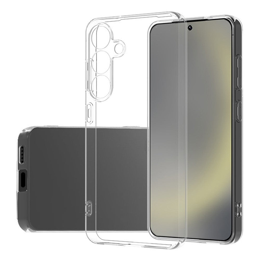 For Samsung Galaxy S26+ Back Cover Ultra Thin Flexible TPU Clear Phone Case