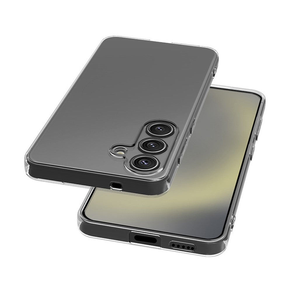 For Samsung Galaxy S26+ Back Cover Ultra Thin Flexible TPU Clear Phone Case