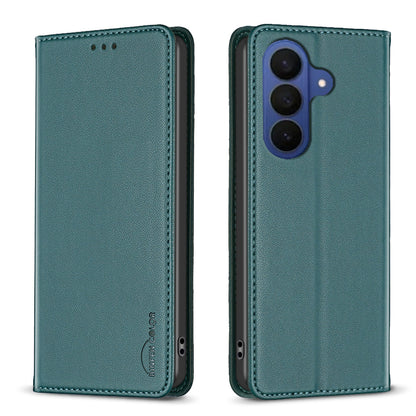 BINFEN COLOR For Samsung Galaxy S26+ Leather Case  BF18 Phone Stand Cover with Card Slots