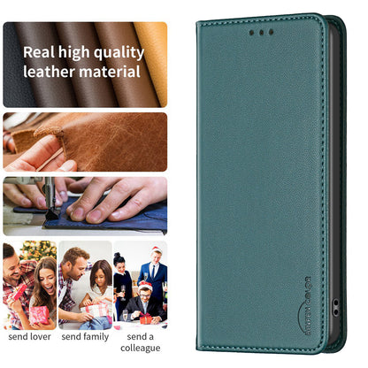BINFEN COLOR For Samsung Galaxy S26+ Leather Case  BF18 Phone Stand Cover with Card Slots