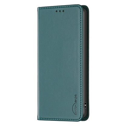 BINFEN COLOR For Samsung Galaxy S26+ Leather Case  BF18 Phone Stand Cover with Card Slots