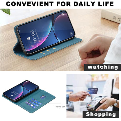 BINFEN COLOR For Samsung Galaxy S26+ Leather Case  BF18 Phone Stand Cover with Card Slots