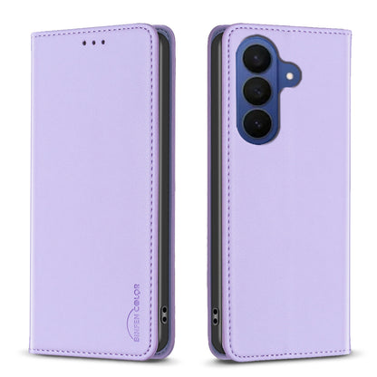 BINFEN COLOR For Samsung Galaxy S26+ Leather Case  BF18 Phone Stand Cover with Card Slots