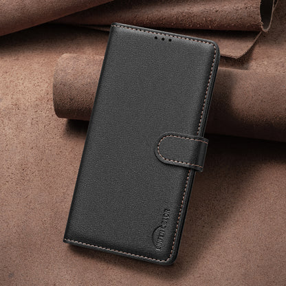 BINFEN COLOR For Samsung Galaxy S26+ Leather Case  BF32 Wallet RFID Blocking Phone Cover