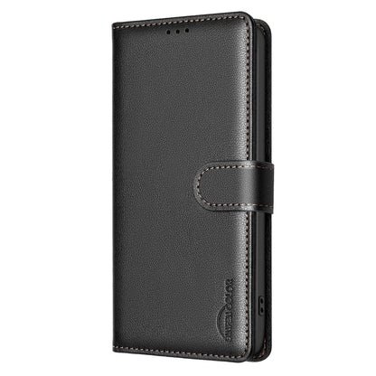 BINFEN COLOR For Samsung Galaxy S26+ Leather Case  BF32 Wallet RFID Blocking Phone Cover