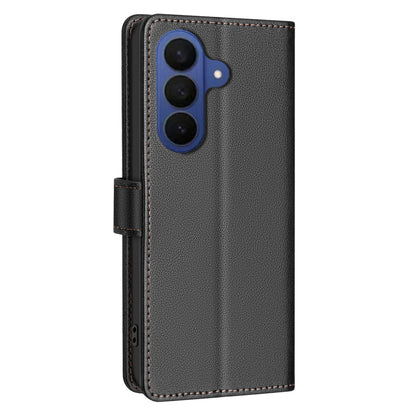 BINFEN COLOR For Samsung Galaxy S26+ Leather Case  BF32 Wallet RFID Blocking Phone Cover