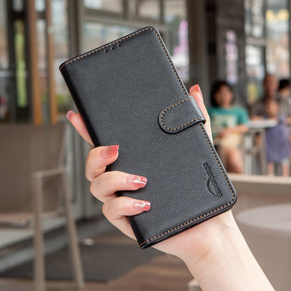 BINFEN COLOR For Samsung Galaxy S26+ Leather Case  BF32 Wallet RFID Blocking Phone Cover
