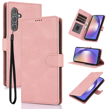 For Samsung Galaxy S26+ Case PU Leather Phone Cover with Wallet Stand