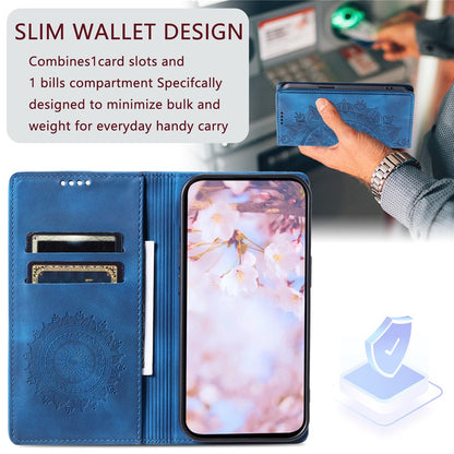 For Samsung Galaxy S26+ Case Magnetic Closing Leather Phone Cover Pattern Imprinted