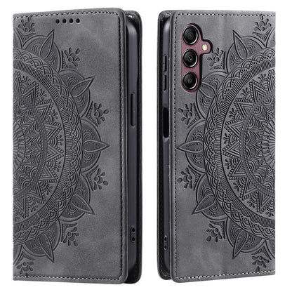 For Samsung Galaxy S26+ Case Magnetic Closing Leather Phone Cover Pattern Imprinted