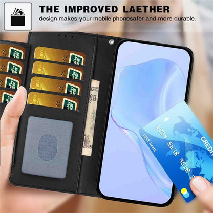 For Samsung Galaxy S26+ Wallet Case with Strap   /   Multiple Card Slots Solid Color Leather Stand Phone Cover