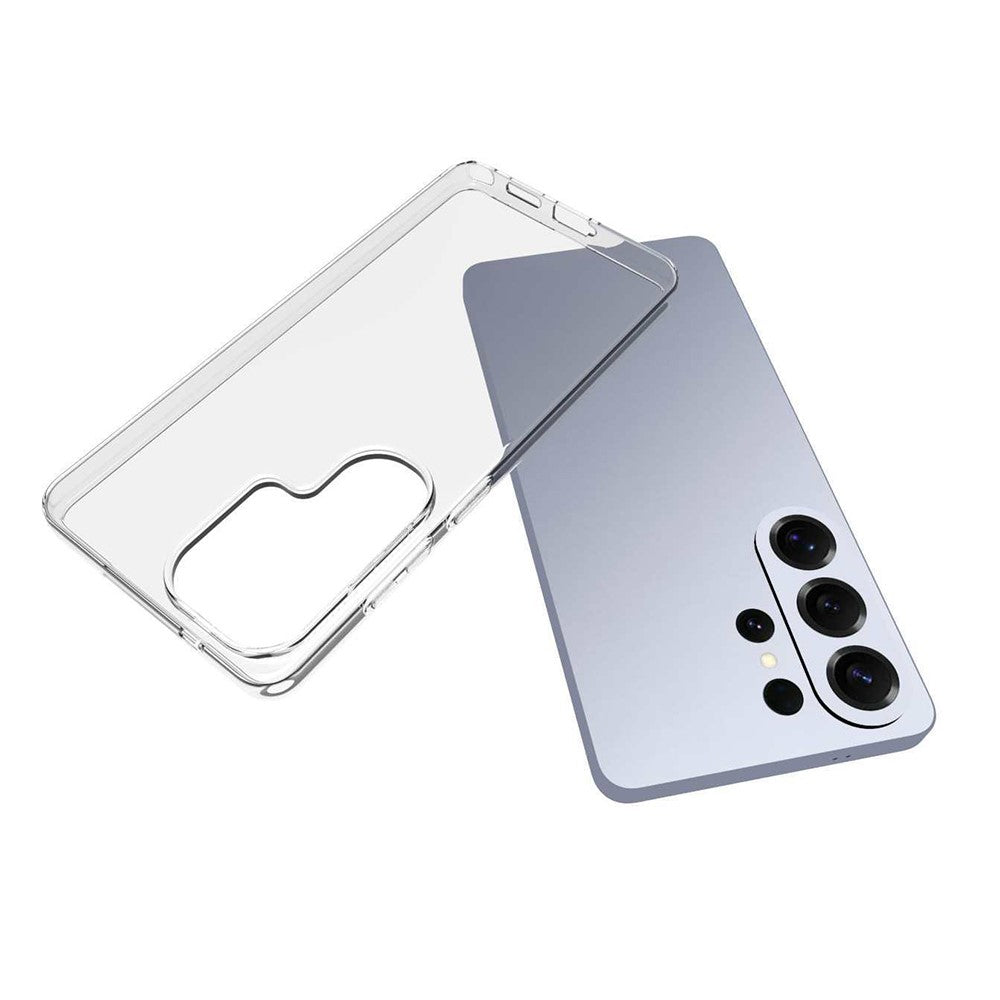 For Samsung Galaxy S26 Ultra Case Anti-Fingerprint Crystal Clear TPU Phone Cover