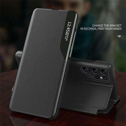 For Samsung Galaxy S26 Ultra Phone Case Folio Flip PU Leather Stand Cover