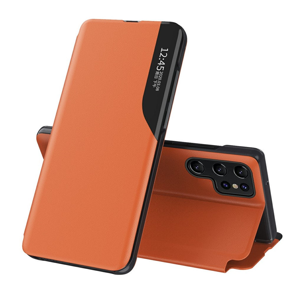 For Samsung Galaxy S26 Ultra Phone Case Folio Flip PU Leather Stand Cover