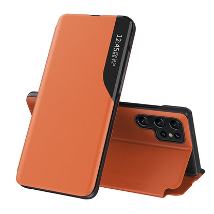 For Samsung Galaxy S26 Ultra Phone Case Folio Flip PU Leather Stand Cover