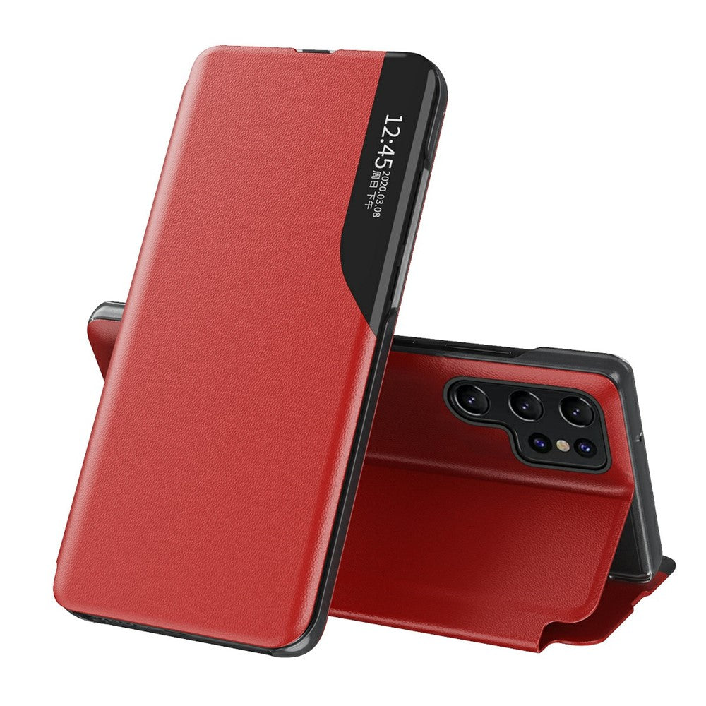 For Samsung Galaxy S26 Ultra Phone Case Folio Flip PU Leather Stand Cover