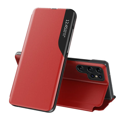 For Samsung Galaxy S26 Ultra Phone Case Folio Flip PU Leather Stand Cover