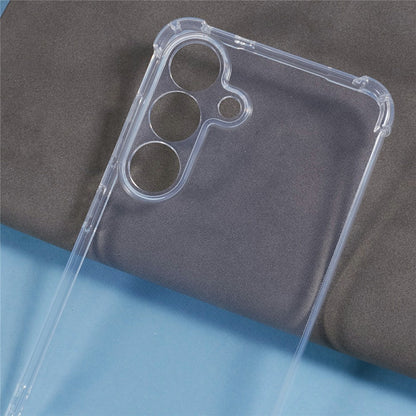For Samsung Galaxy S26+ Case Reinforced Corner TPU Clear Phone Cover with Lanyard