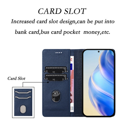 For Samsung Galaxy S26+ Wallet Case RFID Blocking Litchi Texture Leather Mobile Cover