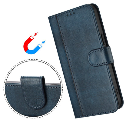 For Samsung Galaxy S26+ Cases Wallet Stand Retro Texture Leather Phone Cover with Lanyard